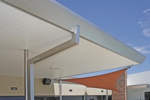 Custom gutters made from COLORBOND® steel